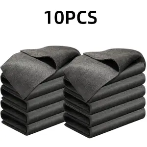 Multipurpose Miracle Cleaning Cloths – 2026 Upgraded Thickened Reusable Microfiber Rags, Streak-Free Magic Fiber Towels for Glass, Windows, Kitchen, Cars, Mirrors & Household Cleaning (10PCS)