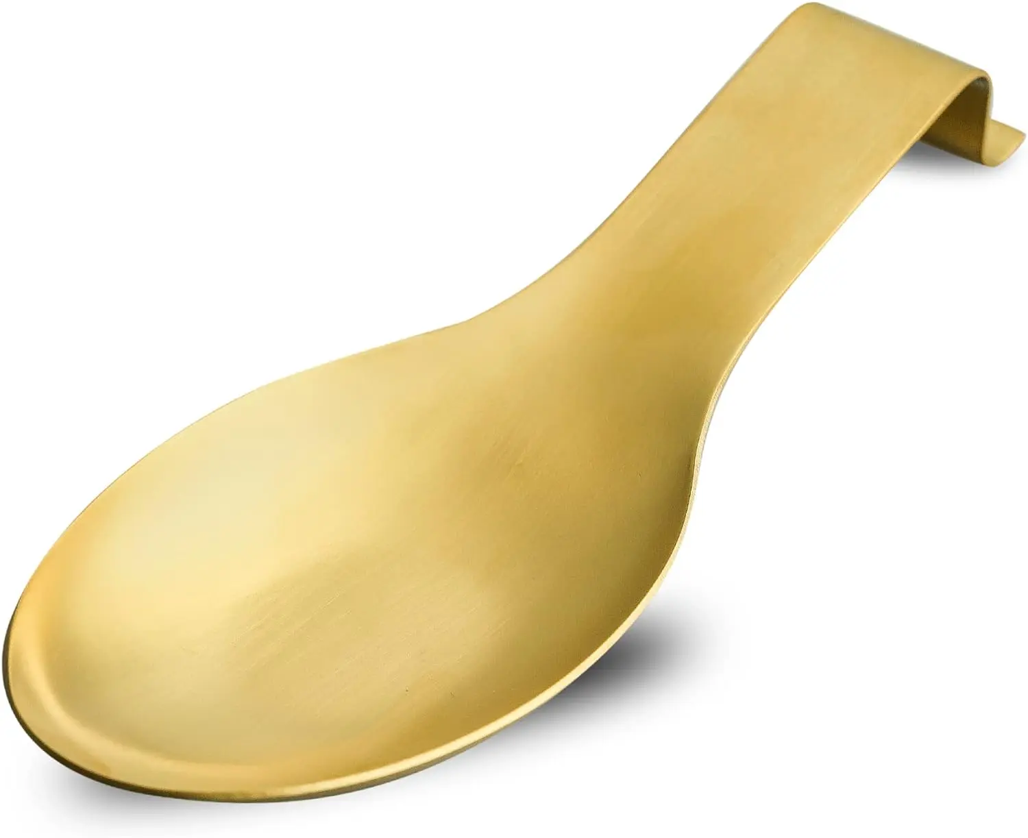 Gold Spoon Rest for Kitchen Counter, Stainless Steel Spoon Holder for Stove Top, Spatula Ladle Spoon Utensils Holder, Gold Kitchen Accessories, Gold Cooking Utensiles,Christmas Gift