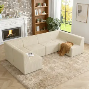 Niccae Customizable L-Shaped Sofa Set - Minimalist Modular Sectional Couch with Removable Cushions & Compression Tech for Studio Apartment Dorm Room & Small Space Furniture Lounge