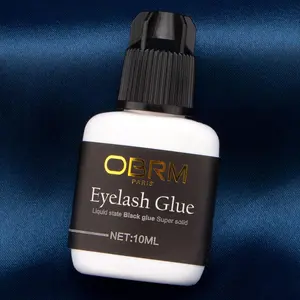 Quick Drying Eyelash Glue, Waterproof Long Lasting Eyelash Extensions Glue, Professional Eye Makeup Tool for Professionals & Salons Use