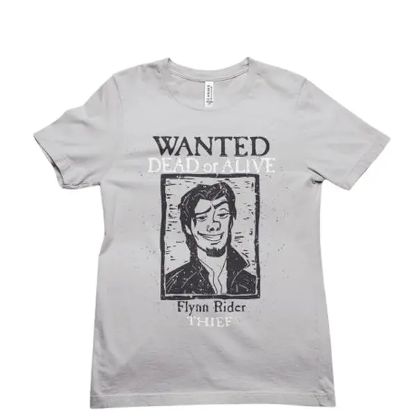 Flynn Rider Tangled Poster T-Shirt - Unisex Fun Apparel For Fans Perfect Gift Idea