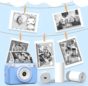 5 Rolls of Printing Paper for Kids' Cameras, Instant-Print Thermal Paper, Refill Paper for Kids' Cameras, Instant Camera Printing Paper for Children summerwins