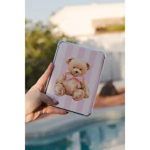 Preppy in Pink Bear Printed Card Insert