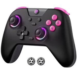 X05 2.4g  Gaming Controller for PC/Steam//Android/ -  Controller Gamepad with Hall Effect, RGB Lights and Turbo, Anti-Drift Controller,Comes with Extra Thumb Grips