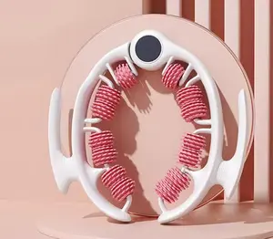 1pc 14-Wheel Leg Massage Roller - Relax Calf Muscles, Meridian Relaxation, PC Material, Medium Firmness, Ideal Gift for Women and Men, Exercise Accessory Ergonomic Design Durable Construction Mermaid Tail Roller Mixed Color PK1352972