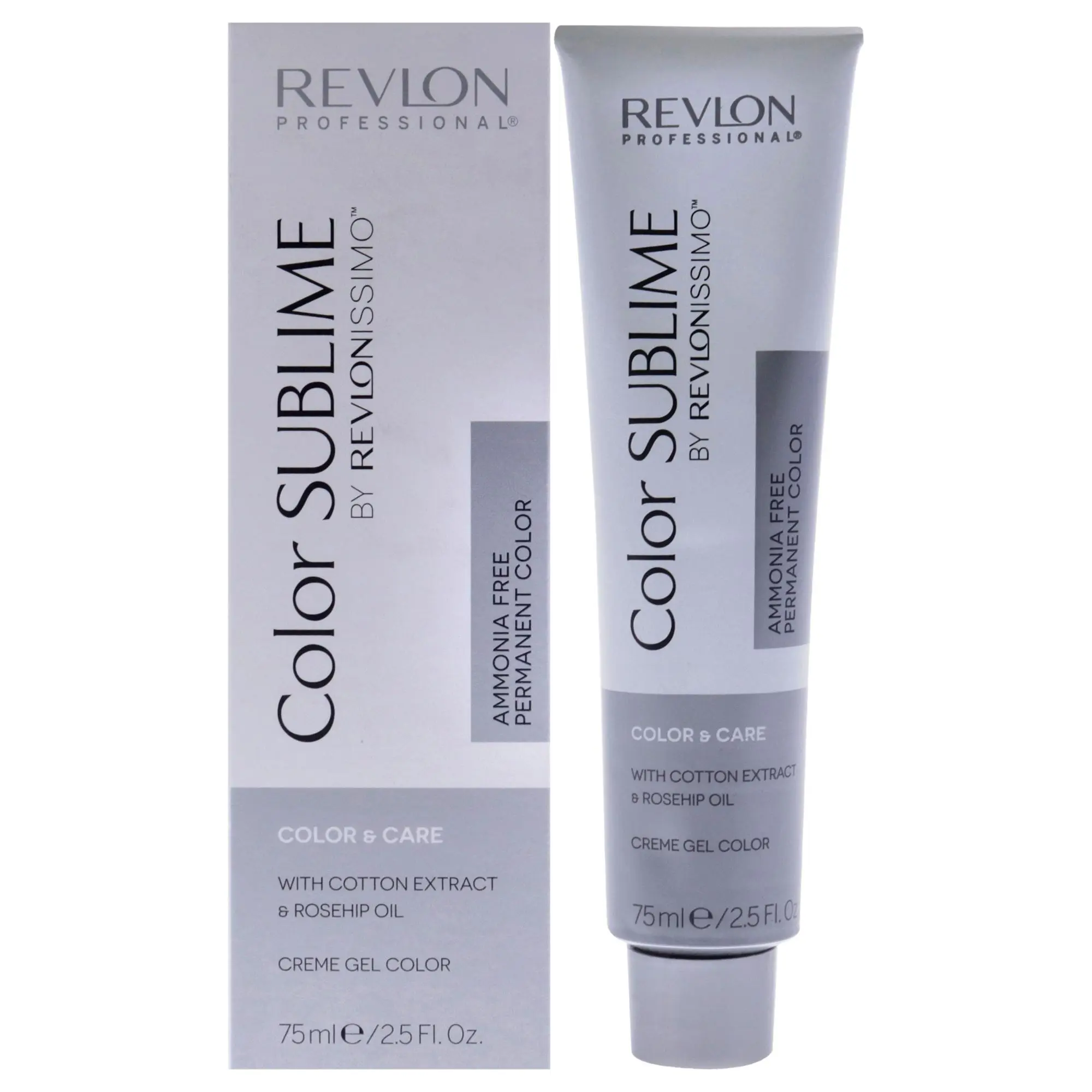 Revlonissimo Color Sublime Unisex Hair Color - 7.24 Bold Medium Iridescent Copper Blonde, 2.5 oz, Bold Shade, 2.5 Fl Oz