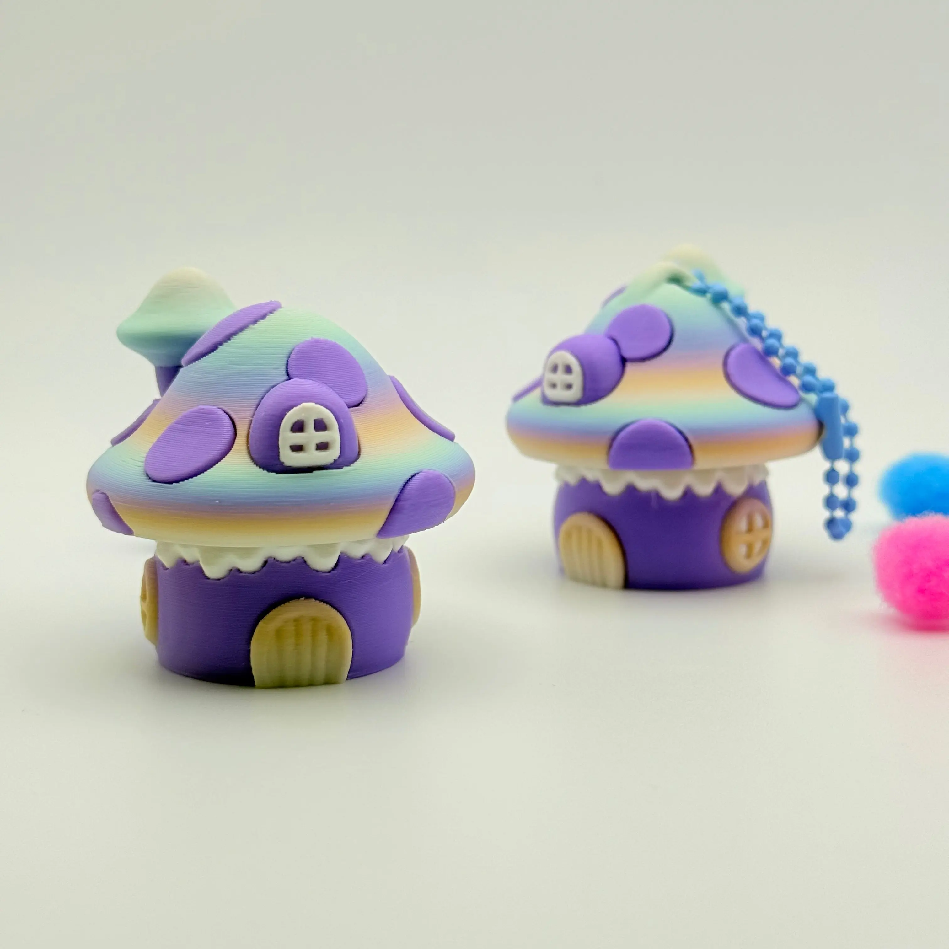 Pastel Mushroom Cottage