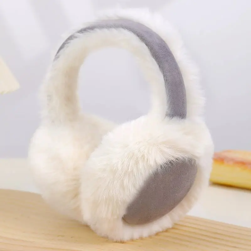 3P EXPERTS 3PX-EARMUFFS-GRY Foldable Suede Winter Earmuffs, Gray