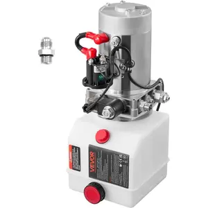 Mophorn Hydraulic Pump 6 Quart Car Lift Hydraulic Power Unit Hydraulic Power Pack 220V 3HP 2750 PSI for Two and Four Post Lift Auto Hoist Car Lift with 6L Plastic ReservoirVEVOR Super Brand Day