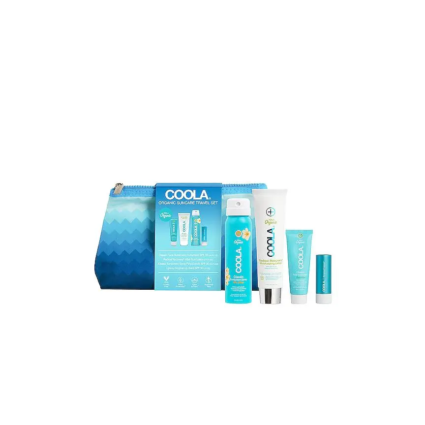 COOLA 4 Piece Organic Suncare Travel Set COOLA 4 Piece Organic Suncare Travel Set