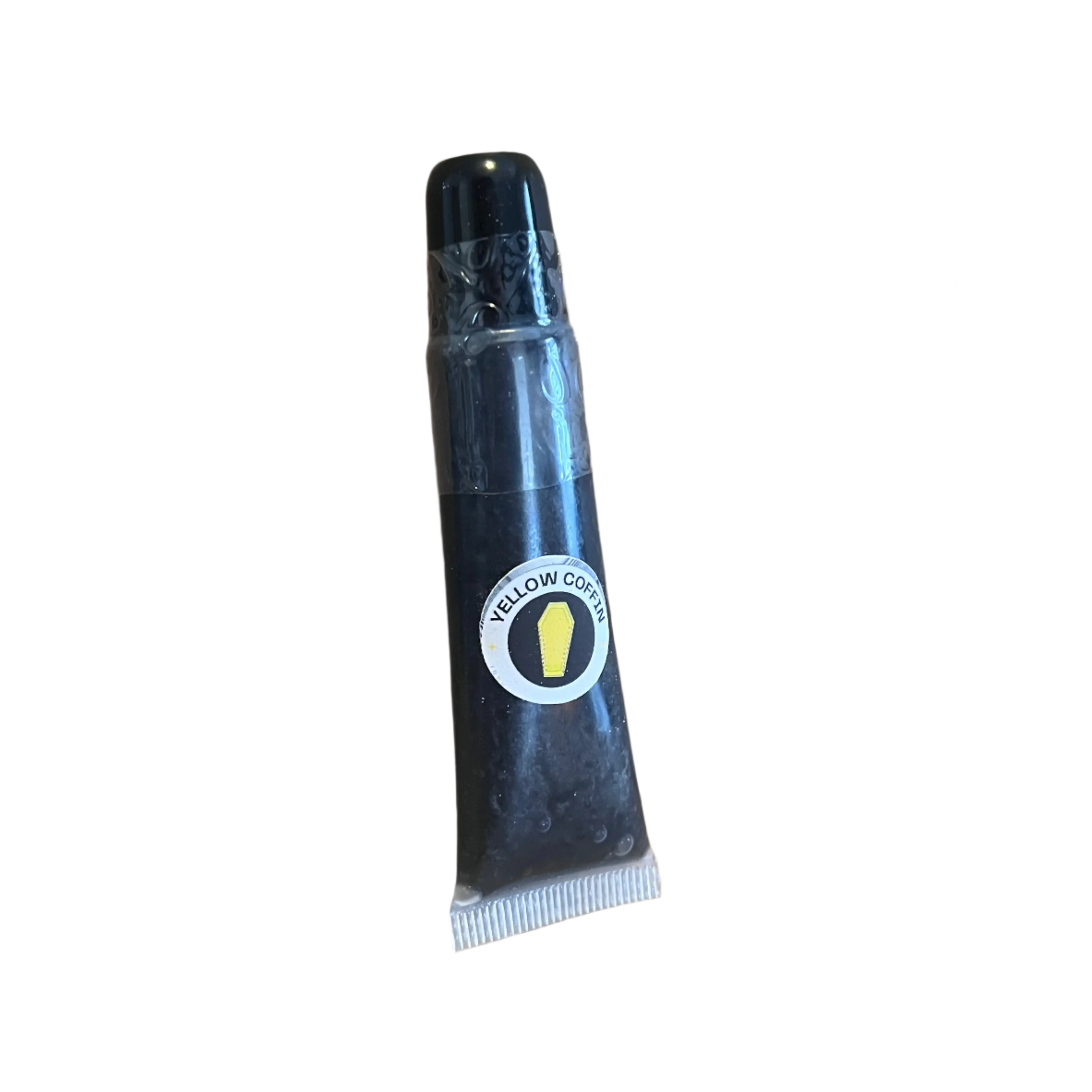 Obsidian Black Lip Gloss - 1 oz, Long-Lasting Lipstick for a Glossy Finish