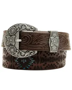 Rank 45 Men's 45&Reg; Corbin Southwestern Tooled Belt - Rmafa24bt2-Bn