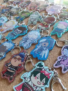 Overwatch Character Keychains: Epoxy Acrylic Keychain, Great For Daily Use Or As Thoughtful Little Gifts For Your Friends And Yourself
