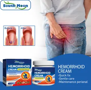 South Moon Hemorrhoid Cream Repairs Anal Area Swelling Itching Pain Relief Anti-Bacterial Treatment