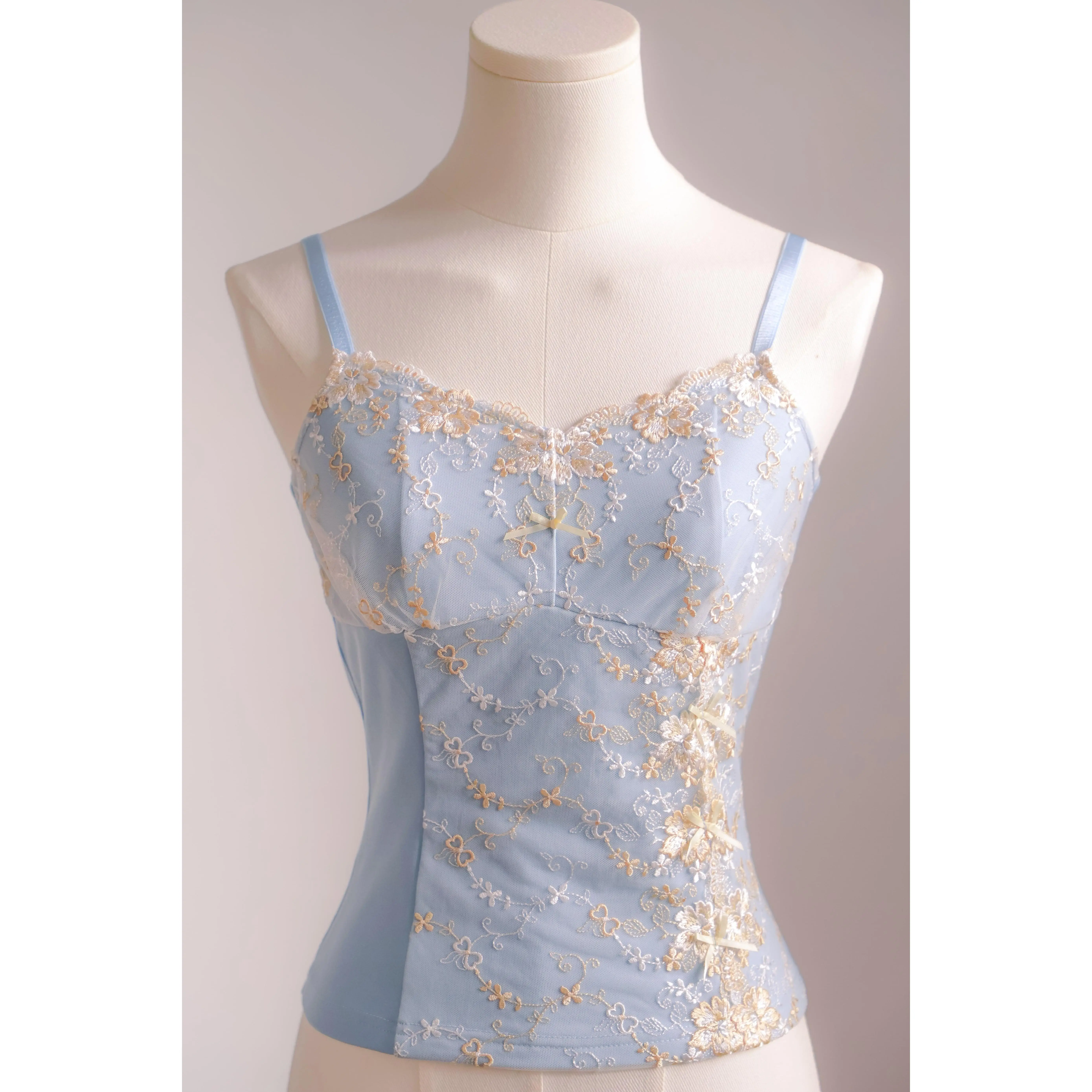 Kintsugi Asymmetric Top Embroidery Fabric