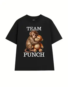 Team Punch T-shirt, Graphic tee, Fashion Cotton, Streetwear, Top Menswear Womenswear