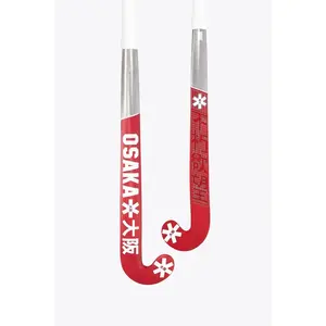 Osaka Indoor Hockey Stick Pro Bow 10 | Pompeian Red