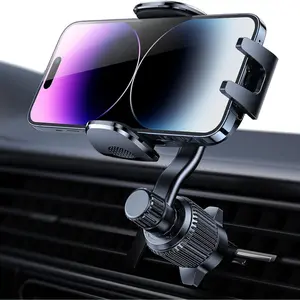 Vent Phone Mount, [Never Blocking Vent, Enjoy The Comfort of The A/C] Hands-Free Universal Extension Clip Air Phone Holder  Fit for All Phones   More
