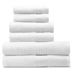 Cosy House Collection Essential Cotton Bath Towel Set - Ultra Soft, Absorbent & Quick Drying