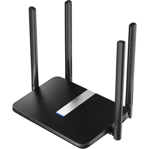 AC1200 Dual Band Unlocked 4G LTE Modem Router with SIM Card Slot, 1200Mbps Mesh WiFi, 5dBi High  Antennas, DDNS, VPN, Cloudflare, LT500