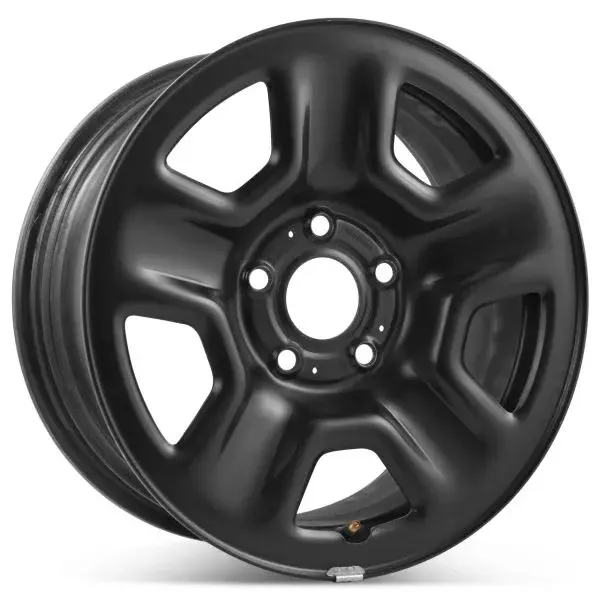 2018-2023 Jeep Wrangler Gladiator OEM Wheel Rim 17x7.5 17" Black Steel 5VH22RXFAA 4755582AA WD2 # 9220
