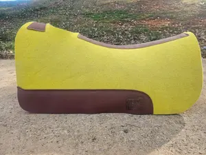 Yellow saddle pad 28x28" 3/4"
