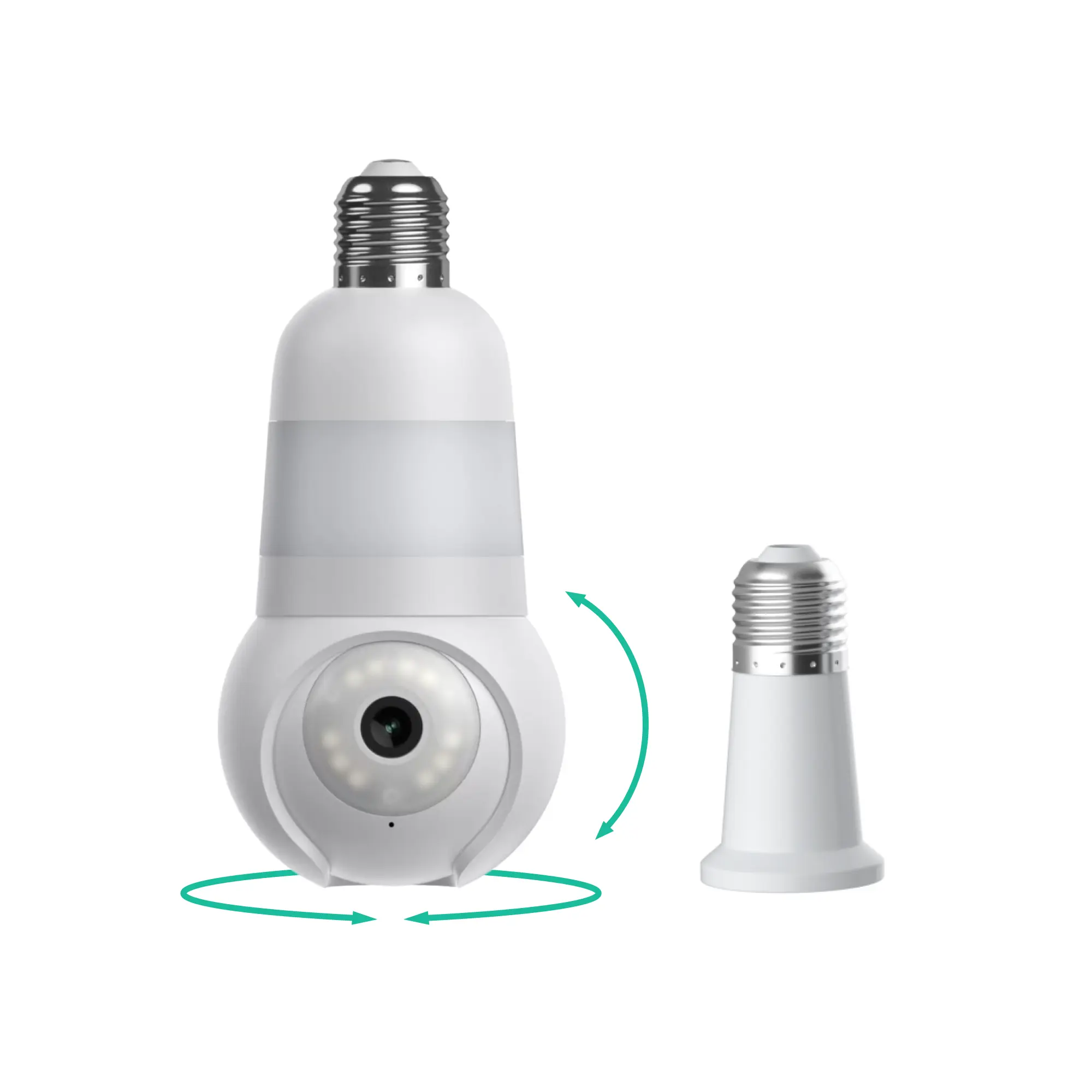 Luna Light Cam (2-Pack) — 2K Light Bulb Security Camera Luna Light Cam (2-Pack) — 2K Light Bulb Security Camera