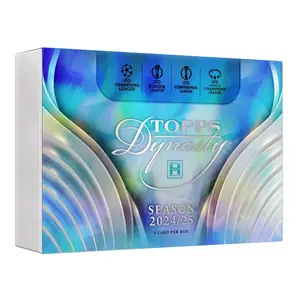 Topps Dynasty 24-25 UEFA Champions Club Ultra-premium Release with 1 Hard-signed Card per Box Chase On-card Autos & Match-worn Relics