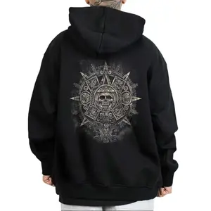 Aztec Calendar Chicano Tattoo Art Lowrider Mayan , Chicano Clothing, Lowrider Style, Mexican Clothing ,Gangster Clothes For Girls, Hoodie