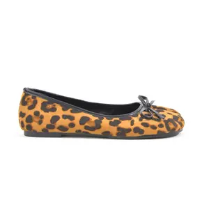 Leopard Split Toe Ballet Shoe Leopard Split Toe Ballet Shoe