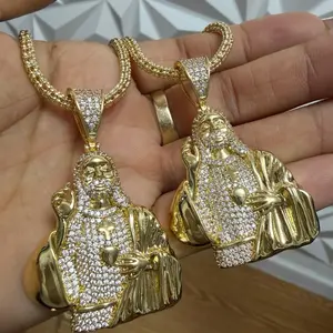 14k Gold Bonded Pendant and  Necklace set