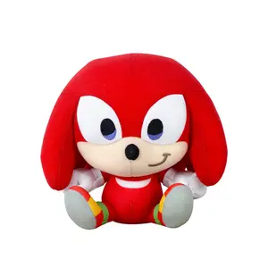 Sonic The Hedgehog - SD Knuckles The Echidna Sitting Plush 7"H
