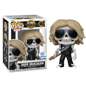 Funko Pop! Duff McKagan Skeleton, Guns n Roses 403 - Funko Shop Exclusive Vinyl Figure in PopShield Protector