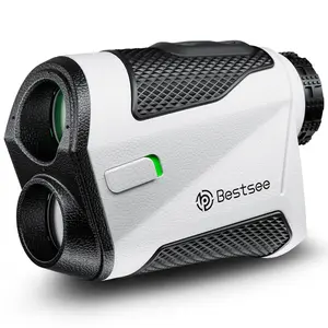 Bestsee Golf Rangefinder with Slope - 1500 Yards High Precision Flag Pole Locking 7X Magnification USB-C Rechargeable Magnet Strip Vibration Compact Lightweight