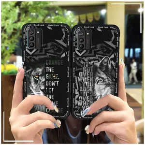 Anti-dust Silicone Phone Case For Nokia G100 Back Cover Mobile Case Cell Phone Sleeve Soft case Durable Fashion Design Cartoon Full wrap Phone Protector Phone Pouch Cover Cute TPU