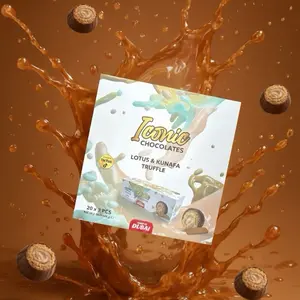 Lotus & Kunafa truffle box.