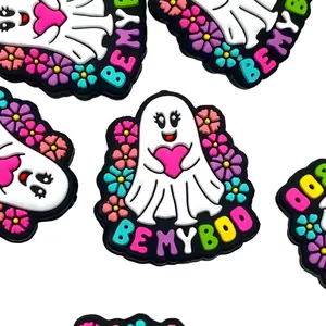 Be My Boo Silicone Focal Beads for Crafting - Valentine's Theme Craft Ghost Beaded Pen Supplies