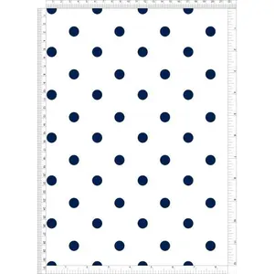 Crepe Techno Printed Seine Knit Fabric by the Yard, Stretch Crepe Polka Dot, Prom Dress Fabric, Sewing Apparel