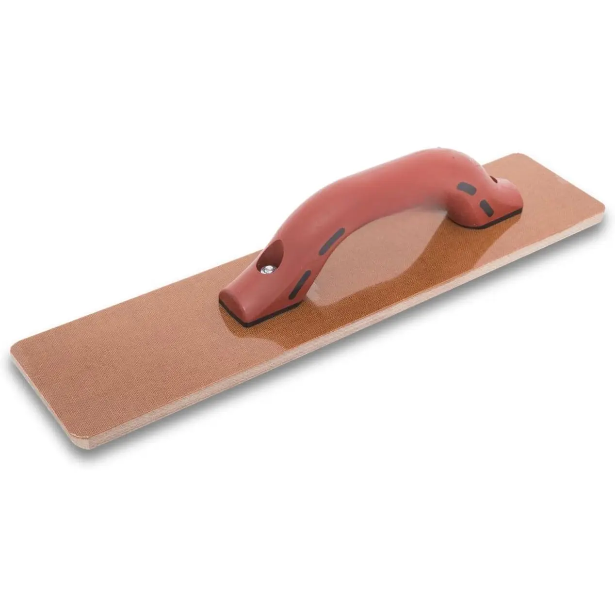 Materials Hand Float 18 x 3-1/2 Inch DuraSoft Handle Laminated Canvas Concrete Tool Easily Works Color Hardeners into Concrete Square End 4528D