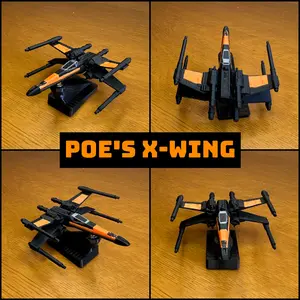 Poe X Wing Car Dashboard Drift Ornament