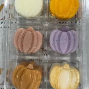 Mix & Match Wax-Melt Candle Decor - Assorted Colors for Creative Presentation and Use