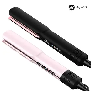 Slopehill Multistyler Styler, all-in-one  Dryer Straightener, 200M Negative Ionic, Clamp-Free Flat Iron, Ionic Air Straight Style from Wet Hair, LCD Display
