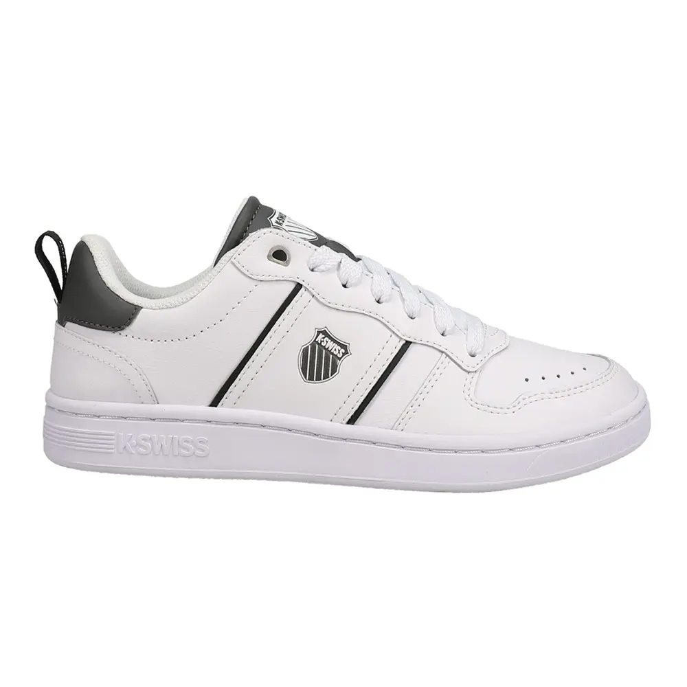 K-Swiss Mens Lozan Match Lace Up Sneakers Shoes Casual - White K-Swiss Mens Lozan Match Lace Up Sneakers Shoes Casual - White
