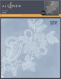Lace 3D Embossing Folder