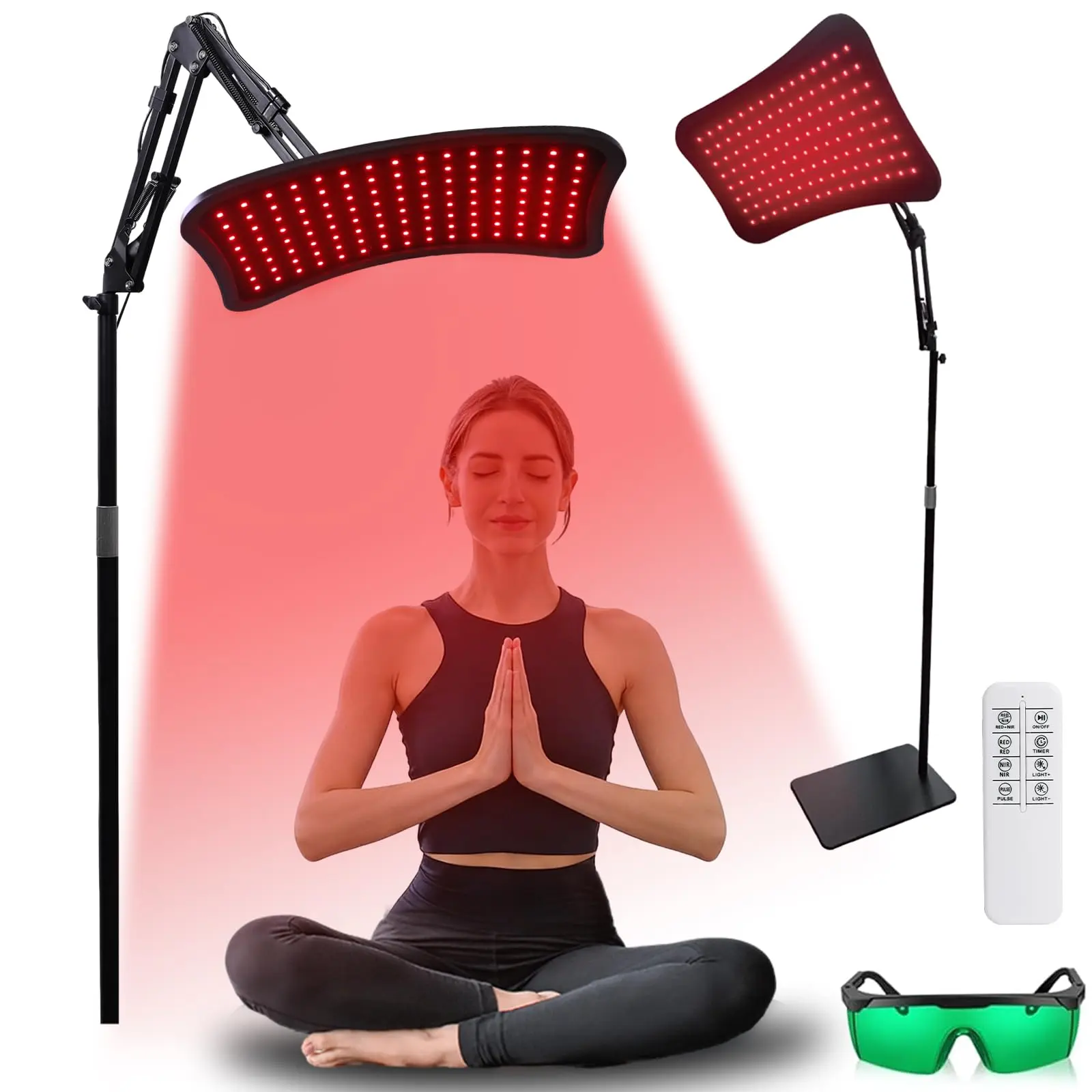Infrared Light Therapy Lamp, DealsForYouDays Summer Deal, 660nm Red Light & 850nm Infrared Therapy Panel for Body, Face, Muscle Relief, Circulation, Sleep & Home Wellness