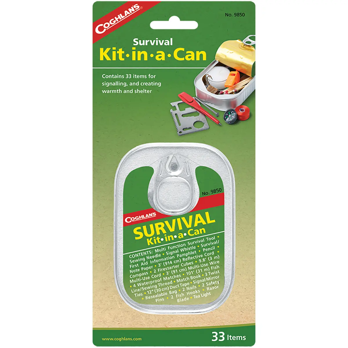 Coghlan's Outdoor Survival Kit-In-A-Can