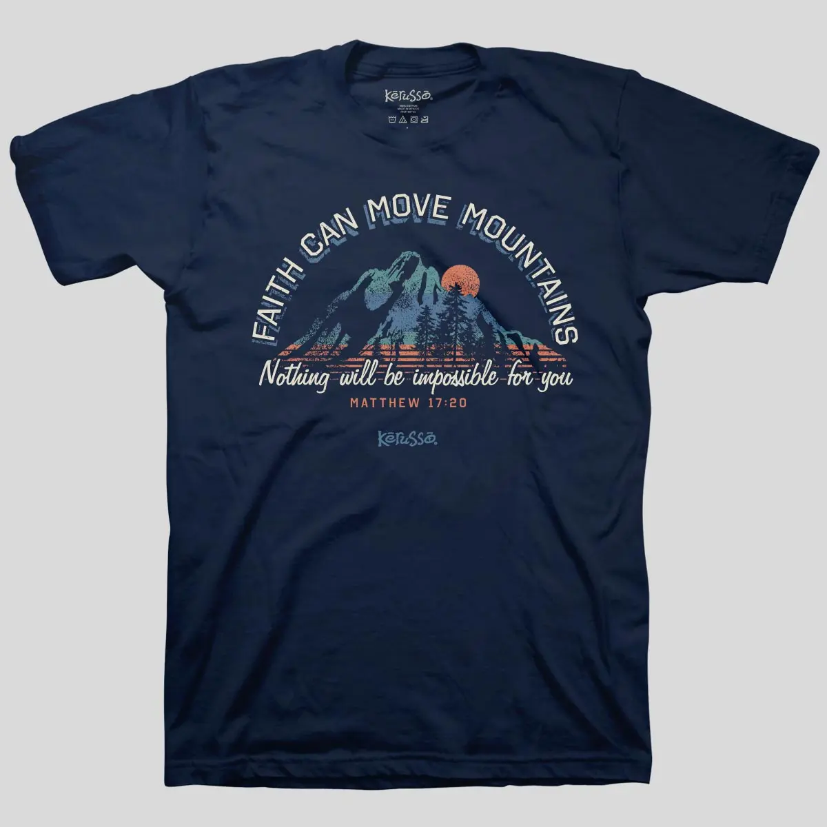 Kerusso Christian T-Shirt Move Mountains