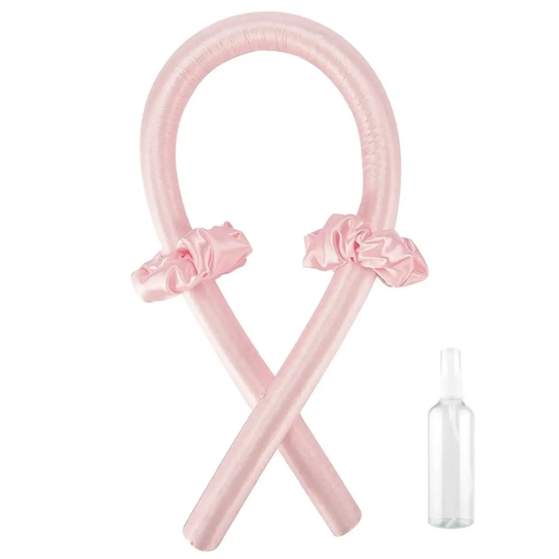 Sateenz Heatless Hair Curler with scrunchies for Hair Haircare