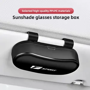 Car Glasses Box Portable Car Sunglasses Holder Car Driving Glasses Holder Eyeglass Case Sun Visor Multifunctional Storage Box For Lexus F-SPORT ES RX NX LS UX LM LX GX LC RZ IS CT GS RC HS SC TX LBX IS300 RX350 LS500 LX600 NX260 CT200