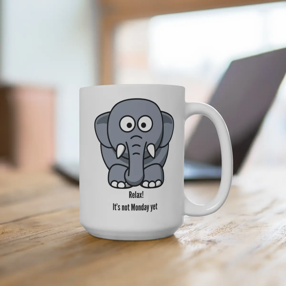 Relax elephant Mug 15oz